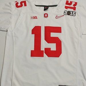 Nike's Ohio State Big O 2015 Fiesta Bowl Football Jersey Ezekiel Elliott Men M